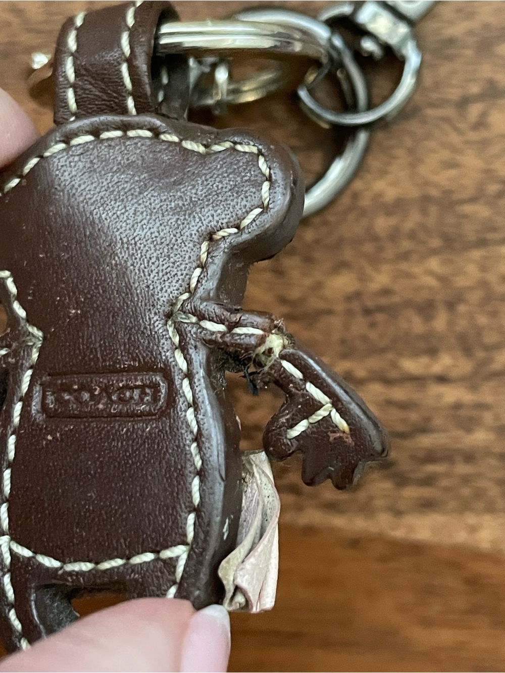 COACH Ballerina Monkey Bag Charm (has damage) - Picture 9 of 10